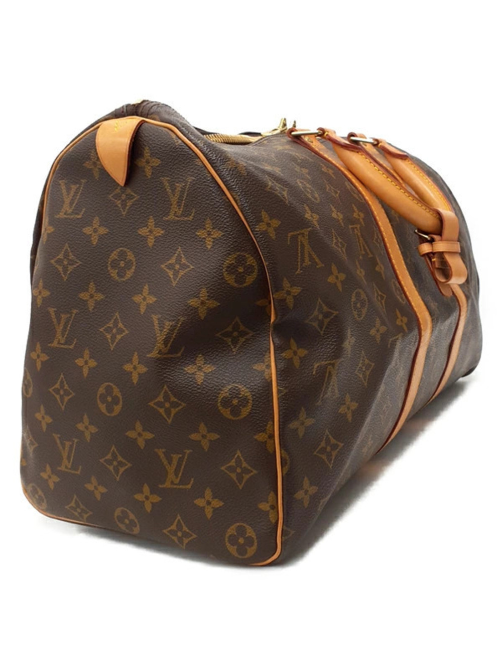 Louis Vuitton Monogram Boston Bag Keepall Brown